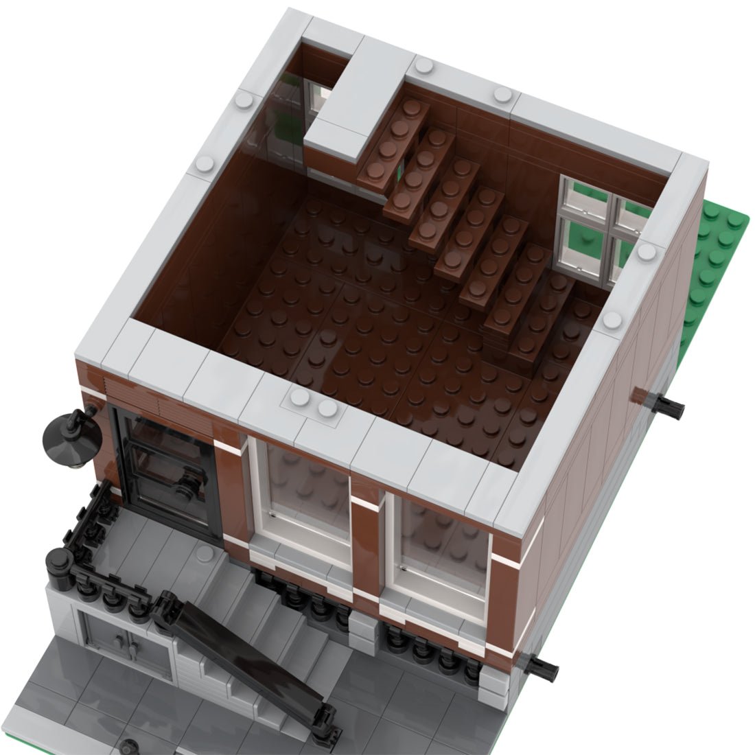 MOC - 46108 Amsterdam Canal House Nr 1 Klemmbausteine - LesDiyLesDiy