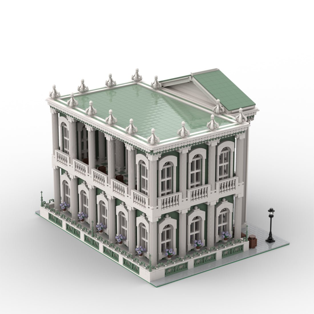 MOC - 46725 The Palladian Library Klemmbausteine - LesDiy - Klemmbausteine