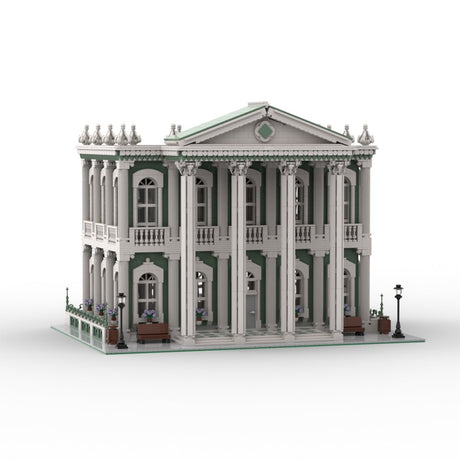 MOC - 46725 The Palladian Library Klemmbausteine - LesDiy - Klemmbausteine