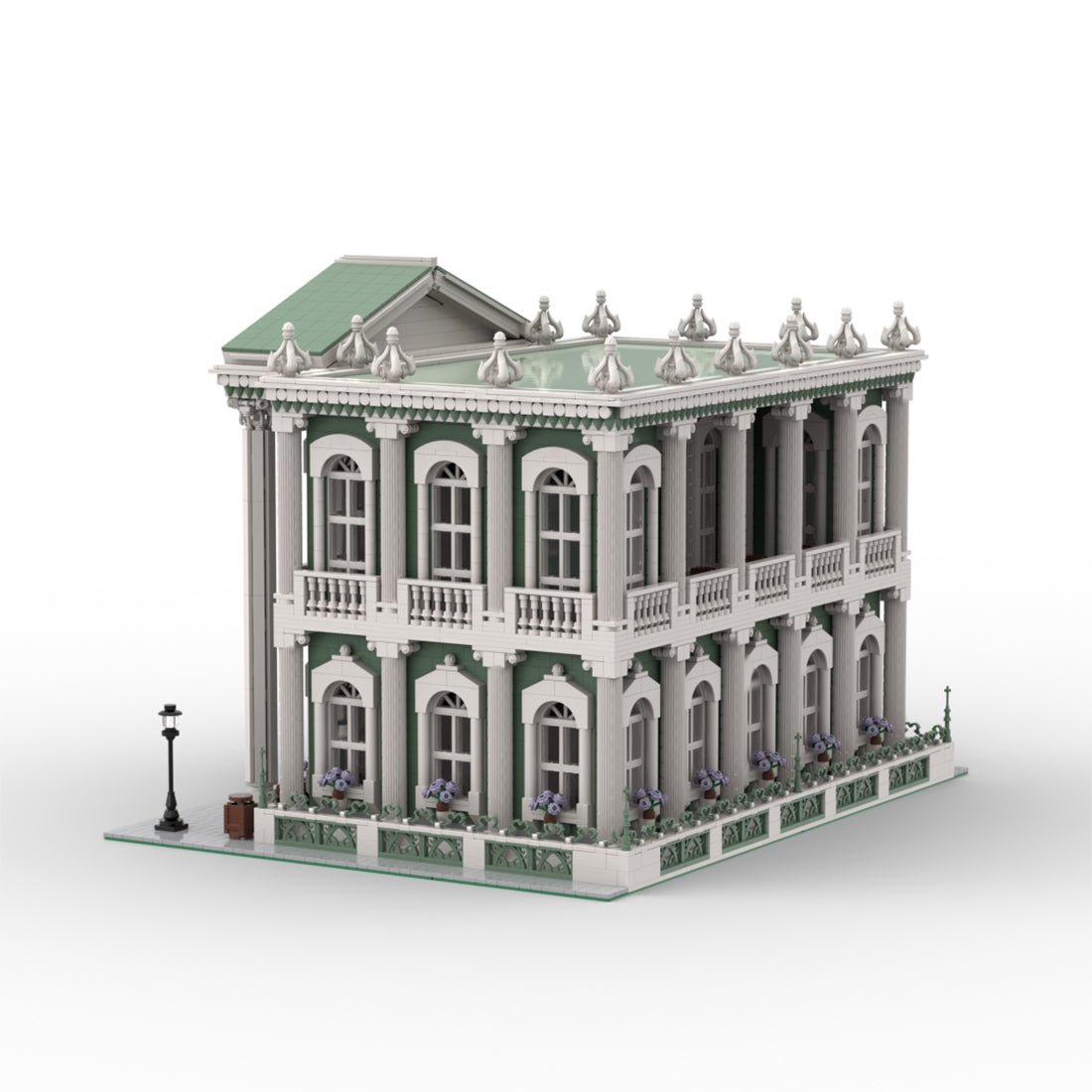 MOC - 46725 The Palladian Library Klemmbausteine - LesDiy - Klemmbausteine