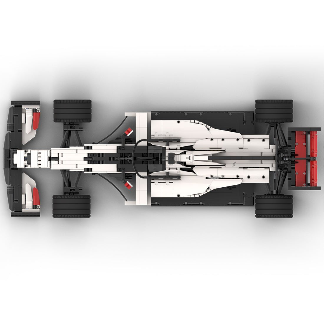 MOC - 47258 Haas F1 Team VF - 20 1:8 Scale Klemmbausteine - LesDiyLesDiy