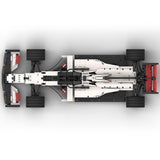 MOC - 47258 Haas F1 Team VF - 20 1:8 Scale Klemmbausteine - LesDiyLesDiy