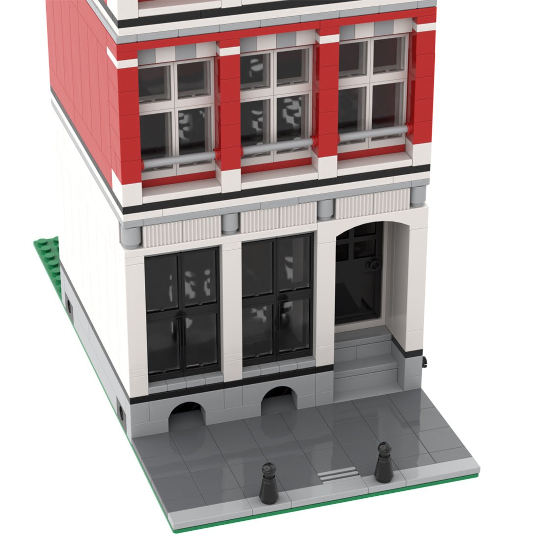 MOC - 47824 Modular Building - Amsterdam Canal House Nr 2 Klemmbausteine - LesDiyLesDiy