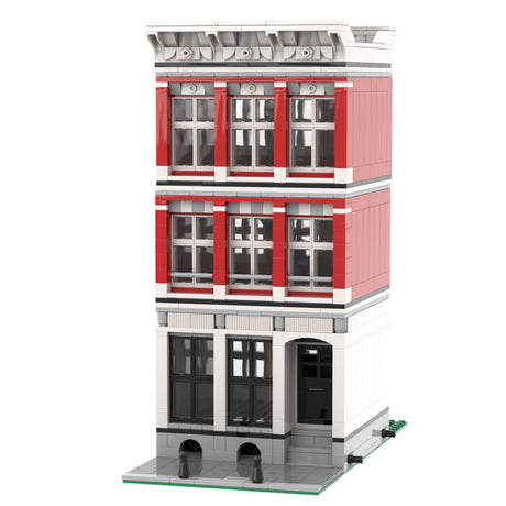 MOC - 47824 Modular Building - Amsterdam Canal House Nr 2 Klemmbausteine - LesDiyLesDiy