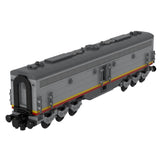 MOC - 48077 Santa Fe EMD E8B (B - Unit) Zug Klemmbausteine - LesDiyLesDiy