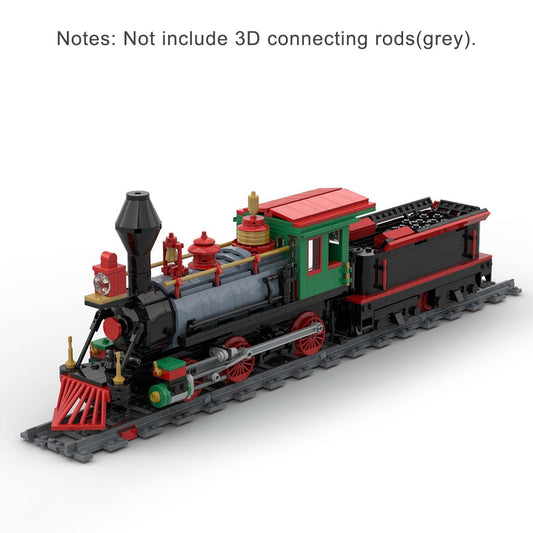 MOC - 48524 Grizzly Flats Loco Klemmbausteine - LesDiyLesDiy