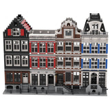 MOC - 48643 Modular Building - Amsterdam Canal House Nr 3 - LesDiy - Klemmbausteine