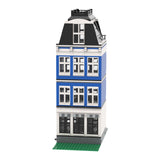 MOC - 48643 Modular Building - Amsterdam Canal House Nr 3 - LesDiy - Klemmbausteine