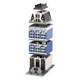 MOC - 48643 Modular Building - Amsterdam Canal House Nr 3 - LesDiy - Klemmbausteine