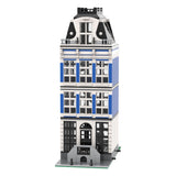 MOC - 48643 Modular Building - Amsterdam Canal House Nr 3 - LesDiy - Klemmbausteine