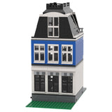 MOC - 48777 Amsterdam - MINI Canal House Nr 3(2 level) Klemmbausteine - LesDiyLesDiy