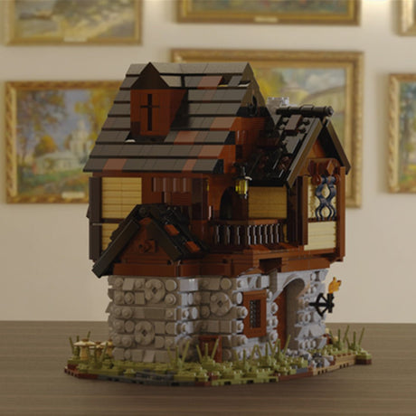 MOC - 49535 MOC Custom Medieval House Klemmbausteine - LesDiyLesDiy