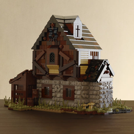 MOC - 49535 MOC Custom Medieval House Klemmbausteine - LesDiyLesDiy