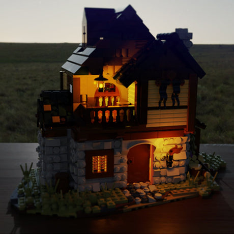 MOC - 49535 MOC Custom Medieval House Klemmbausteine - LesDiyLesDiy