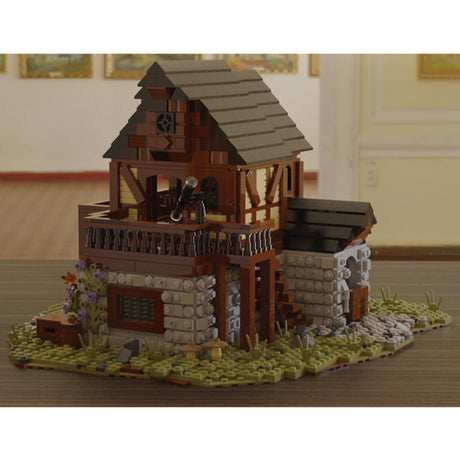 MOC - 49665 MOC Medieval House Klemmbausteine - LesDiyLesDiy