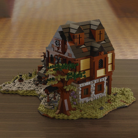 MOC - 49666 MOC Medieval Smithy Klemmbausteine - LesDiyLesDiy