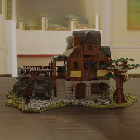 MOC - 49666 MOC Medieval Smithy Klemmbausteine - LesDiyLesDiy