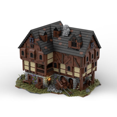 MOC - 49721 MOC Medieval House Klemmbausteine - LesDiyLesDiy