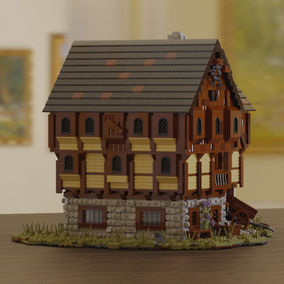 MOC - 49721 MOC Medieval House Klemmbausteine - LesDiyLesDiy