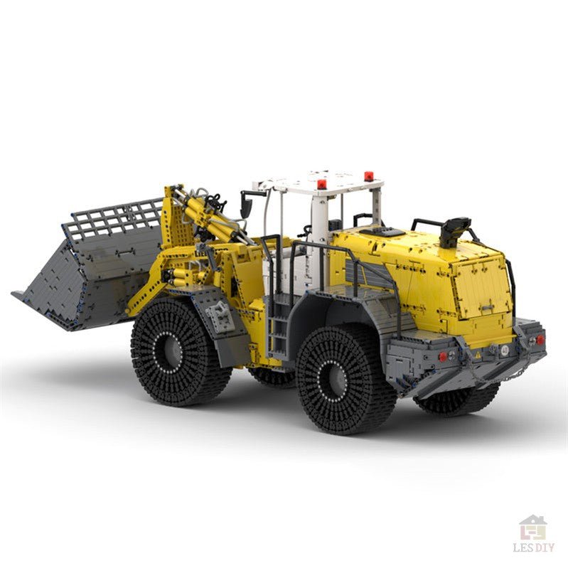 MOC - 49777 Technic Liebherr L586 Klemmbausteine - LesDiyLesDiy