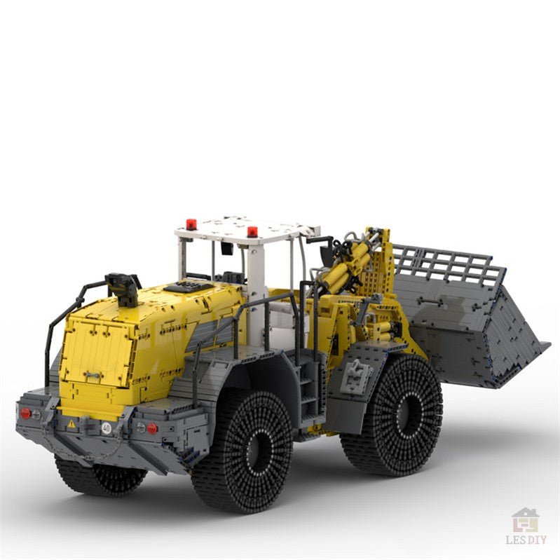 MOC - 49777 Technic Liebherr L586 Klemmbausteine - LesDiyLesDiy