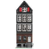 MOC - 51061 Modular Building m - Amsterdam Canal House Nr 4 - LesDiyLesDiy