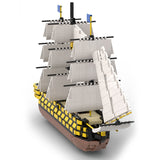 MOC - 52315 1/200 HMS Victory Klemmbausteine - LesDiy - Klemmbausteine