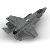 MOC - 52862 Lockheed Martin F - 35 A (Airforce Variant) Lightning II | 1:34 Scale Klemmbausteine - LesDiyLesDiy