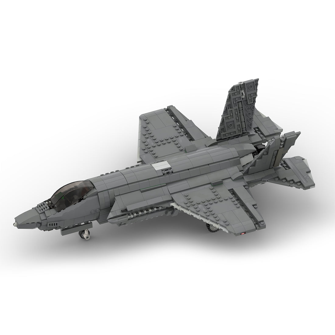 MOC - 52862 Lockheed Martin F - 35 A (Airforce Variant) Lightning II | 1:34 Scale Klemmbausteine - LesDiyLesDiy