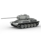 MOC - 53096 T - 34/85 RC - Panzer Klemmbausteine - LesDiyLesDiy