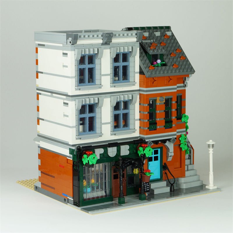 MOC - 53879 Modular Pub - LesDiyLesDiy