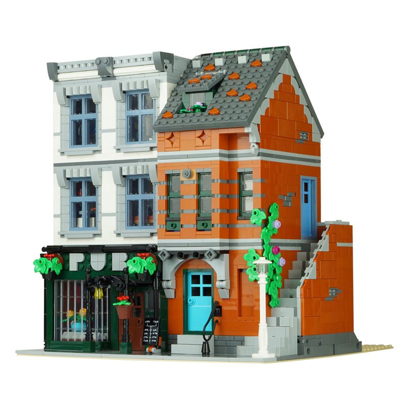 MOC - 53879 Modular Pub - LesDiyLesDiy