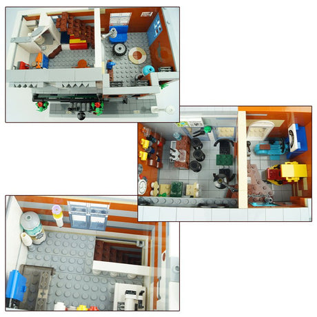 MOC - 53879 Modular Pub - LesDiyLesDiy