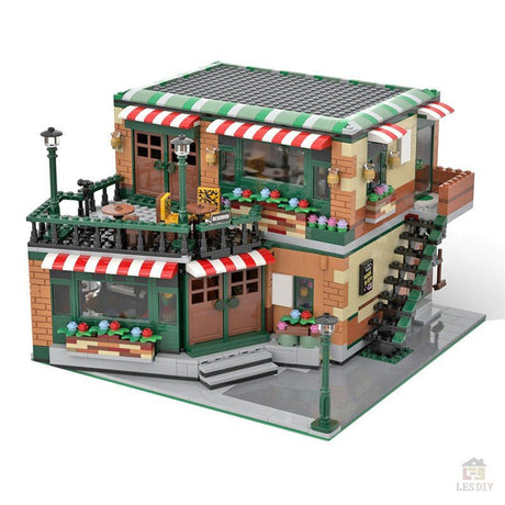 MOC - 54894 Modular Central Perk Cafe & Pub - LesDiyLesDiy