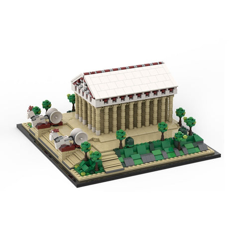 MOC - 55411 The Temple of Artemis Klemmbausteine - LesDiyLesDiy