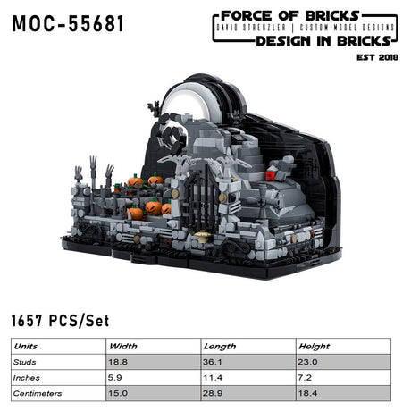 MOC - 55681 Spiral Hill (fobnbc001) | Force of Bricks Klemmbausteine - LesDiyLesDiy