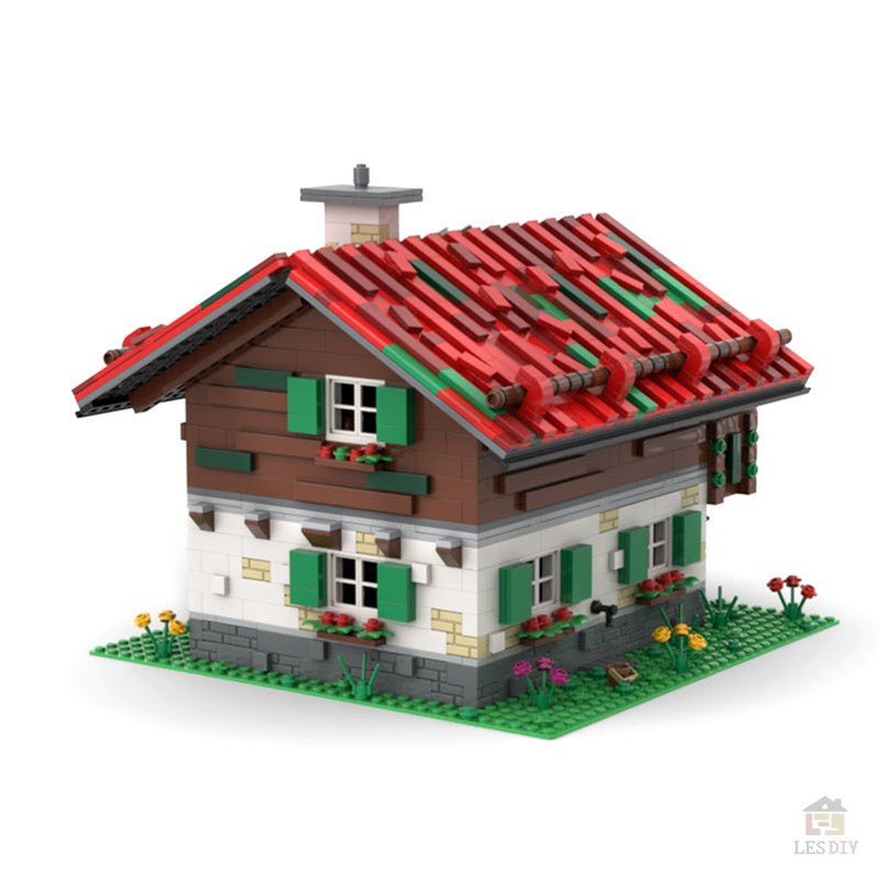 MOC - 55694 Der Bergbauernhaus - LesDiyLesDiy