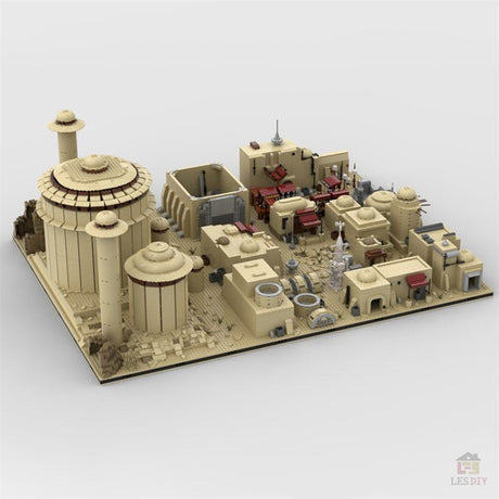 MOC - 56649 Modular Stadt Star Wars Tatooine - LesDiyLesDiy