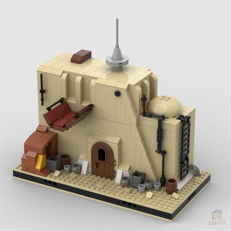 MOC - 56649 Modular Stadt Star Wars Tatooine - LesDiyLesDiy