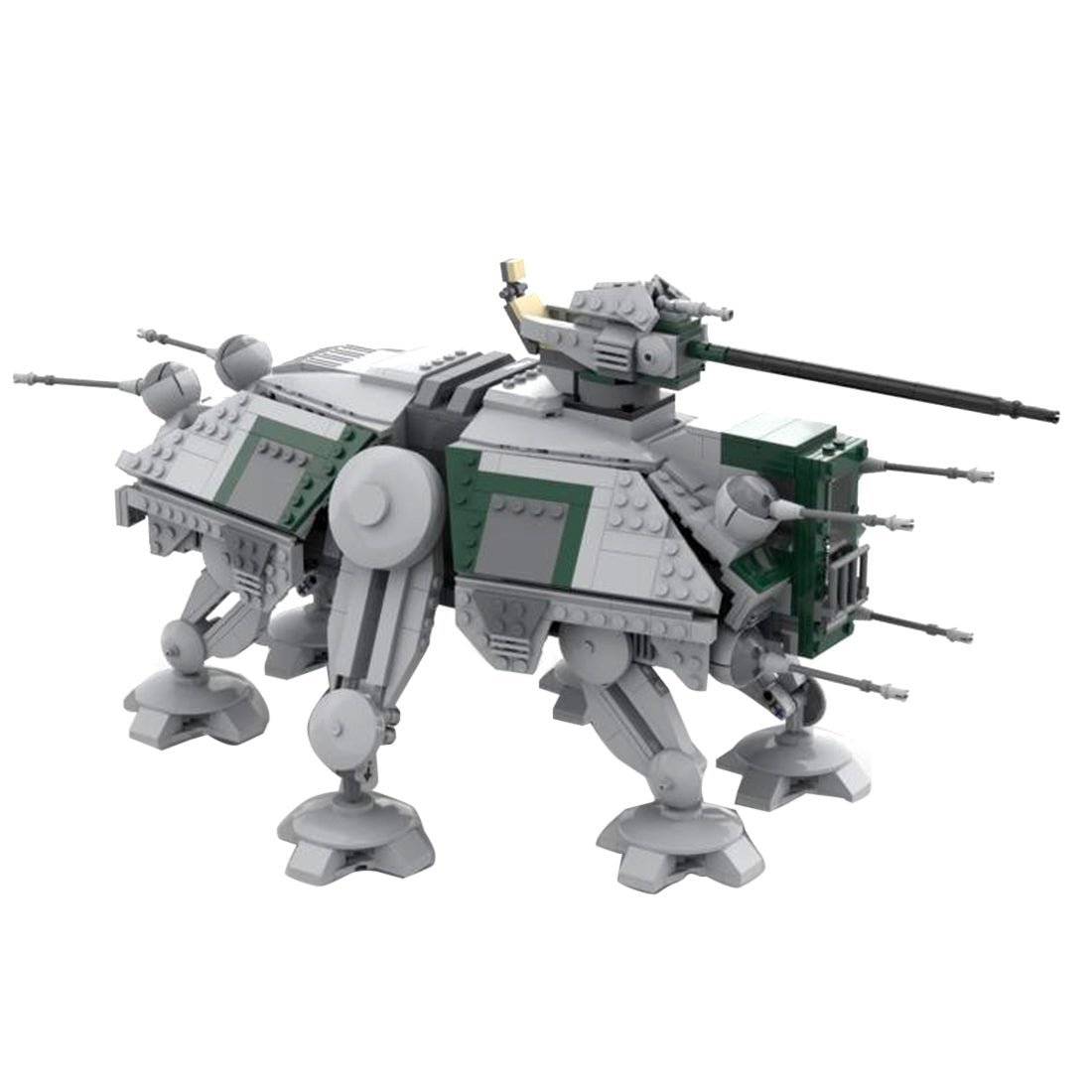 MOC - 57037 AT - TE Raumschiff Klemmbausteine - LesDiyLesDiy