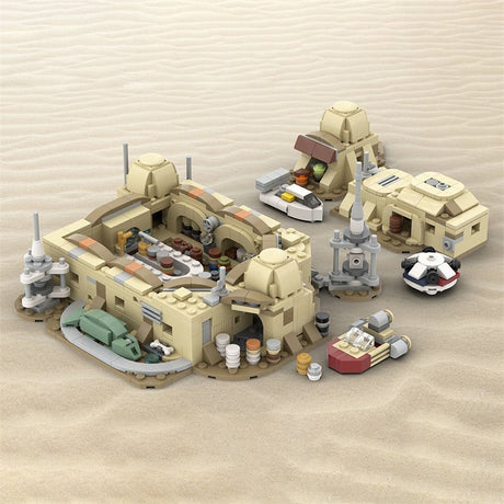 MOC - 57537 Micro Mos Eisley Cantina - LesDiyLesDiy