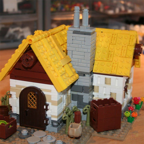 MOC - 58003 Mittelalterliches Bauernhaus - LesDiyLesDiy