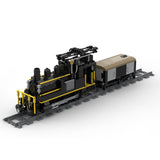 MOC - 58561 Swiss Electrified Steam Locomotive Klemmbausteine - LesDiyLesDiy