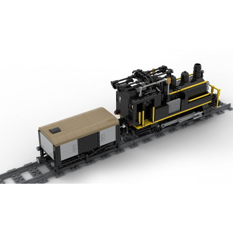 MOC - 58561 Swiss Electrified Steam Locomotive Klemmbausteine - LesDiyLesDiy