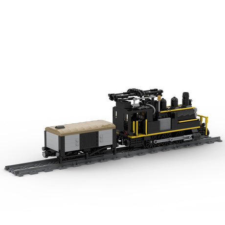 MOC - 58561 Swiss Electrified Steam Locomotive Klemmbausteine - LesDiyLesDiy