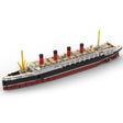 MOC - 58644 RMS Lusitania Bausteinboot Klemmbausteine - LesDiyLesDiy