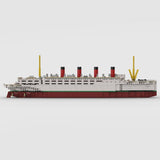 MOC - 59185 RMS Mauretania Bausteinboot Klemmbausteine - LesDiyLesDiy