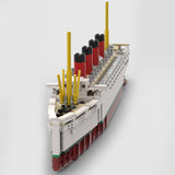 MOC - 59185 RMS Mauretania Bausteinboot Klemmbausteine - LesDiyLesDiy