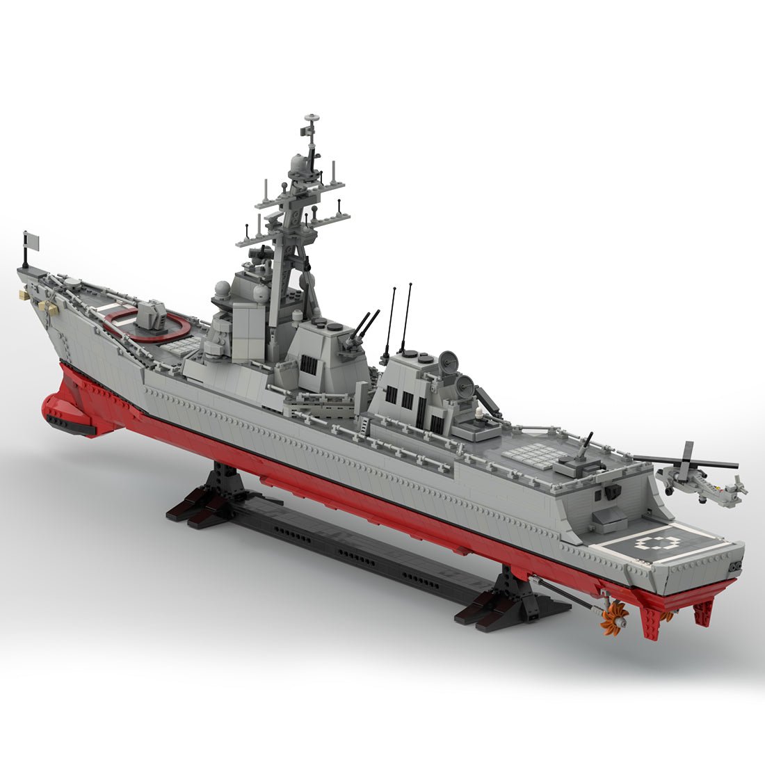 MOC - 60001 Arleigh Burke Destroyer Class IIA Klemmbausteine - LesDiyLesDiy