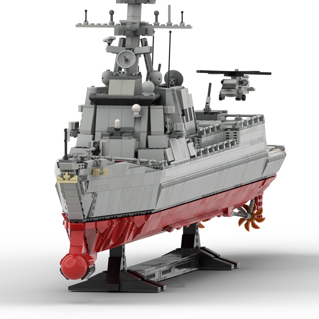 MOC - 60001 Arleigh Burke Destroyer Class IIA Klemmbausteine - LesDiyLesDiy